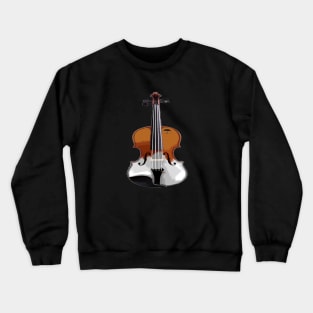 The White Violin Crewneck Sweatshirt